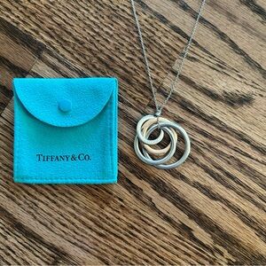 Tiffany & Co. 4 interlocking circles 20” chain thicker links retired